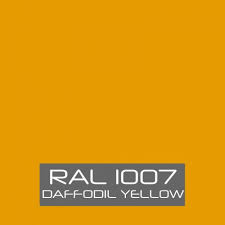 JCB Yellow (RAL 1007) Aerosols